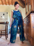 Salopette tie dye