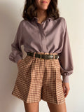 Pantaloncino a quadretti