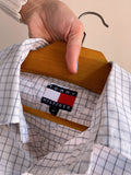 Camicia Gilbi bianca a quadretti di Tommy Hilfiger taglia media