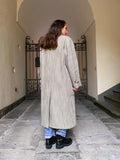 Cappotto lungo striato MaxMara