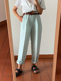 Pantaloni stock Benetton • azzurrini a righe