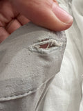 Pantaloni di seta color ghiaccio