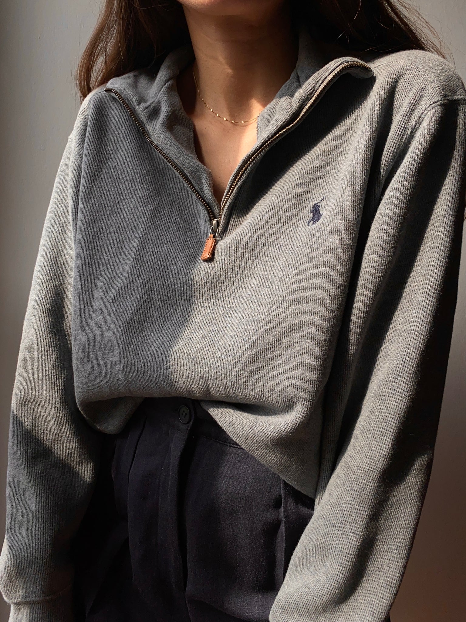 Maglione zip ralph lauren sales