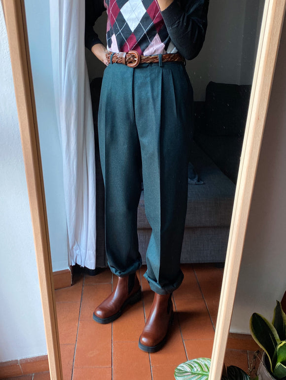 Pantalone maschile petrolio • taglia S/M