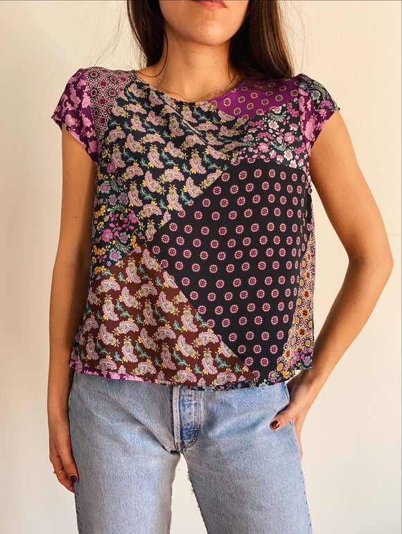 Maglietta patchwork