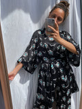 Kimono stampa occhi