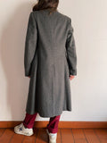 Cappotto maschile grigio lana e cachemire