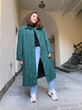 Trench verde bottiglia