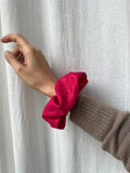 Scrunchie cangiante fuxia