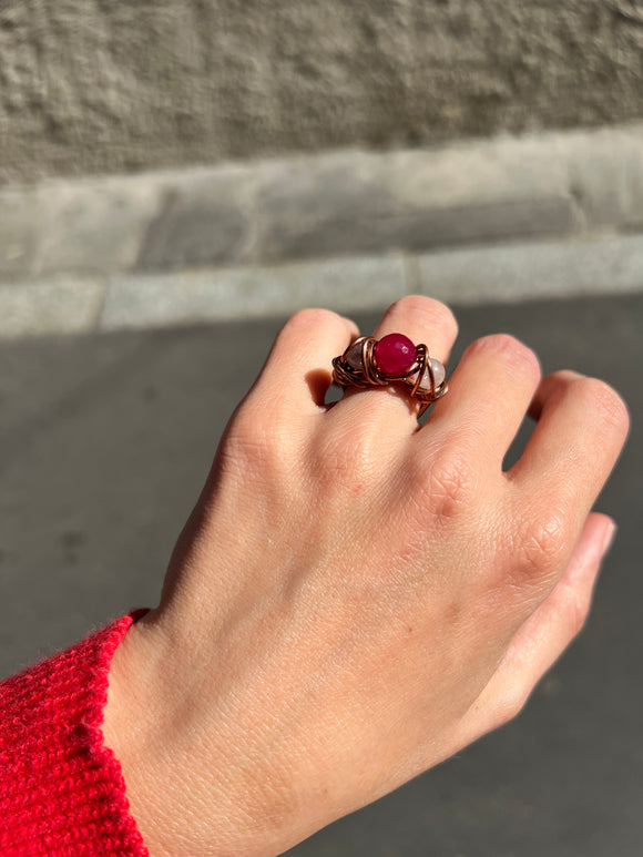 Anello bicolor S