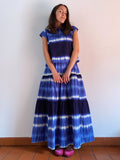 Maglietta blu tie dye