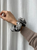 Scrunchie cocco grigio