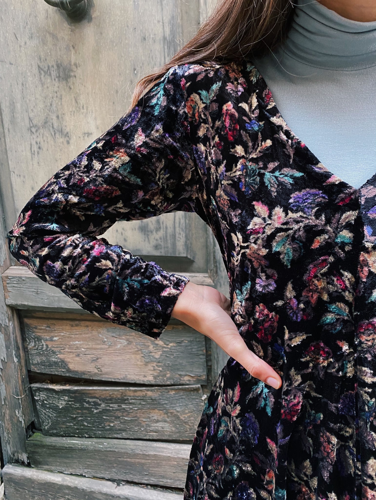 Abito fiorato sales