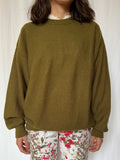 Maglione verde oliva