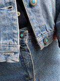 Completo jeans Casucci anni 80