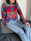 Maglione multicolor