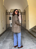 Blazer maschile pied de poule