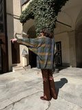 Blazer tartan leggero