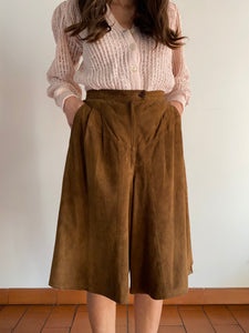 Gonna pantalone pelle clearance