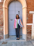 Camicia Tommy Hilfiger righe multicolor