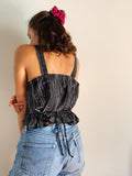Top handmade con incrocio