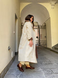 Trench scampanato double-face
