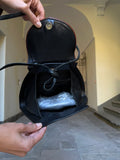 Borsa nera e marrone