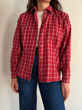 Camicia tartan rossa