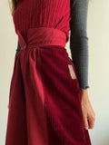 Gonna pantalone bordeaux Gherardini