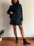 Completo tartan scuro