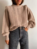 PRE ORDINE • Maglione manica speciale beige