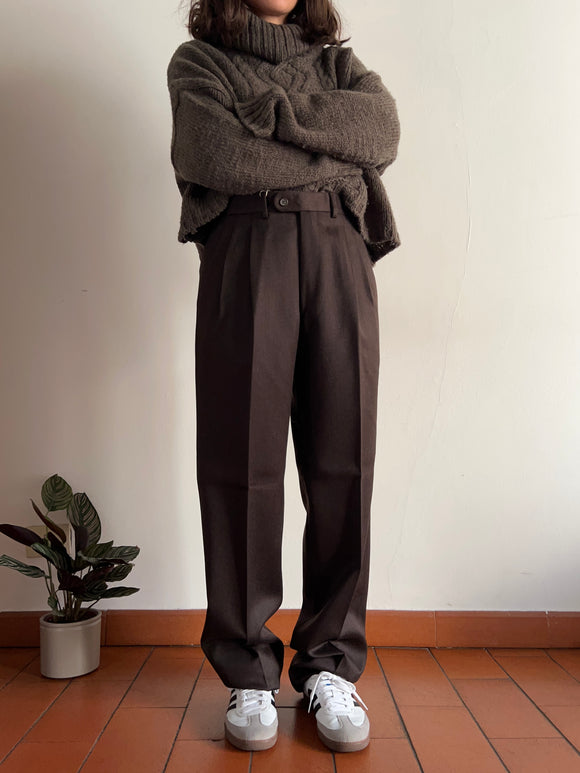 Pantalone maschile marrone 2