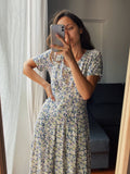 Abito anni 90 a fiori