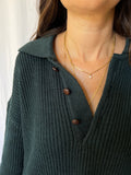 Maglione verde bosco
