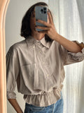 Camicia Gilbi Tommy Hilfiger beige