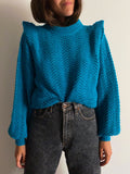 Maglione manica speciale smeraldo