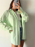 Camicia Ralph Lauren verdina a righe