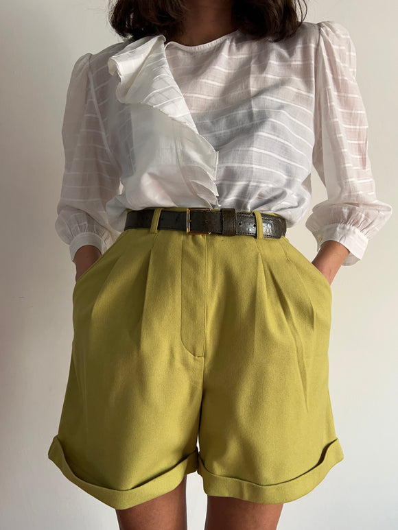 Pantaloncino pistacchio