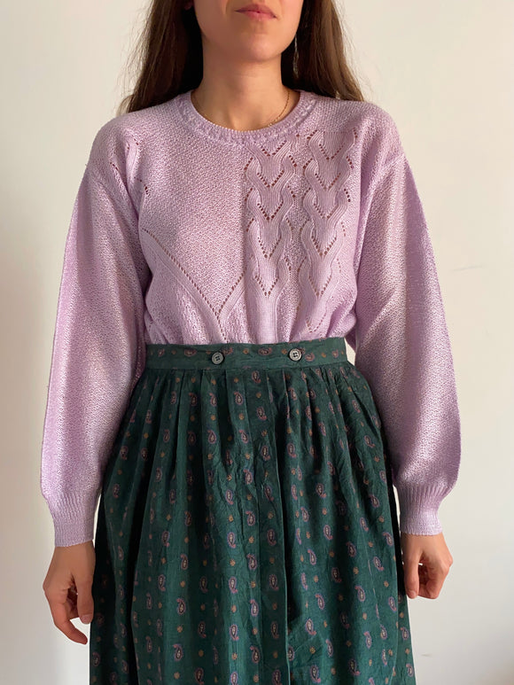 Maglione lilla