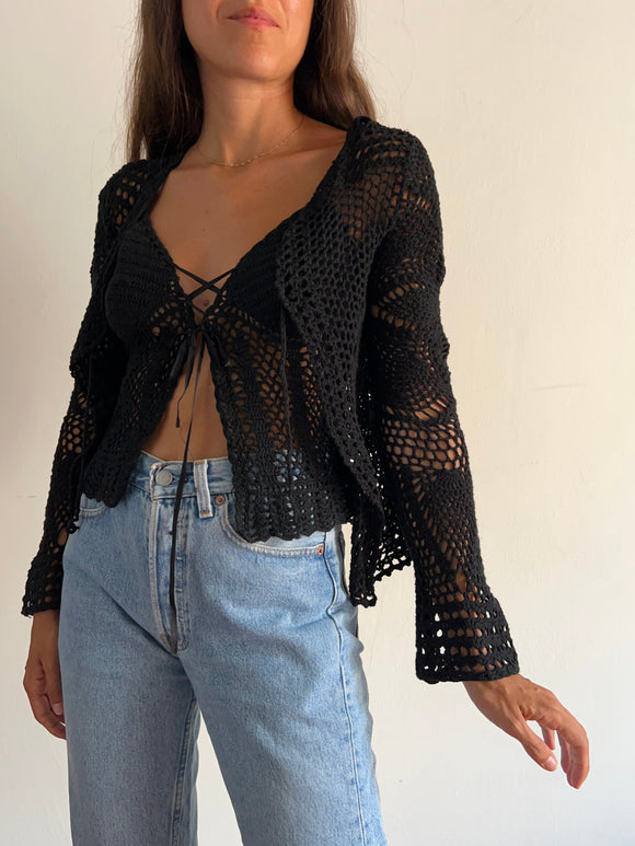 Gemello nero crochet