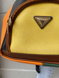 Borsa a secchiello multicolor