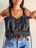 Top handmade con incrocio