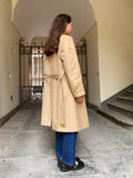 Trench classico con cintura