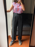 Pantaloni di lana grigi