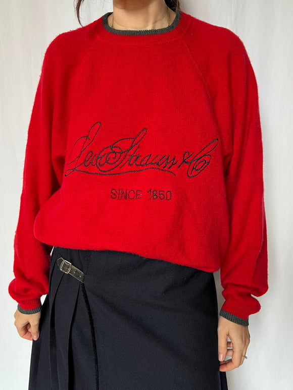 Felpa rossa Levis