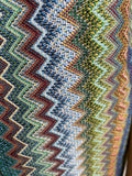 Gilet colorato zigzag