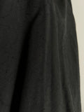 Blusa oversize nera trama lavorata