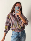 Camicia Gilbi indaco fantasia