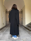 Cappotto nero Loro Piana
