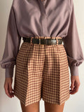 Pantaloncino a quadretti